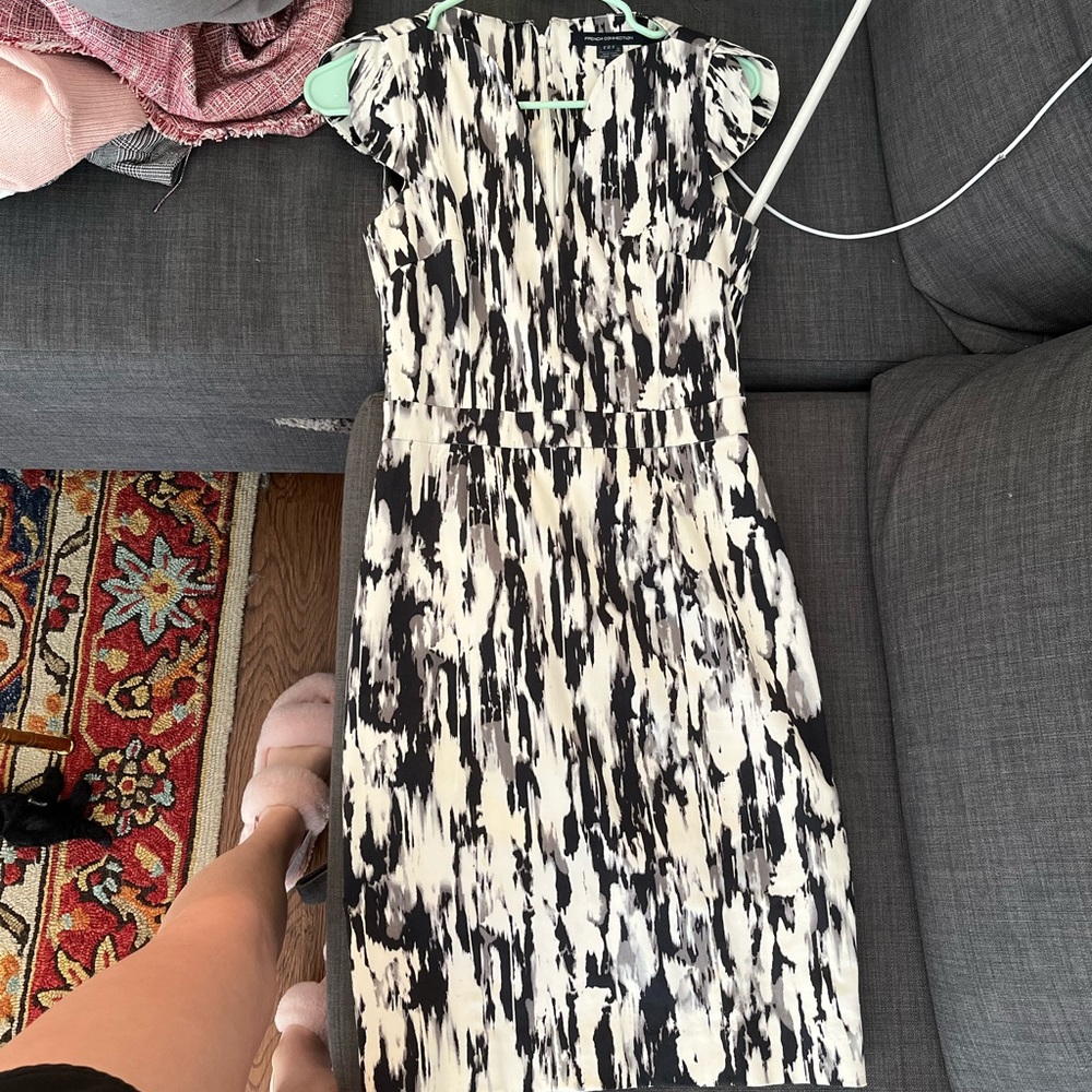 French Connection fitted work dress.